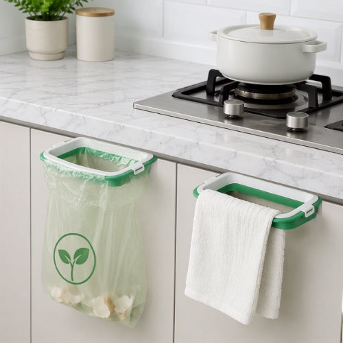 support pour sac poubelle usage comme porte trochon