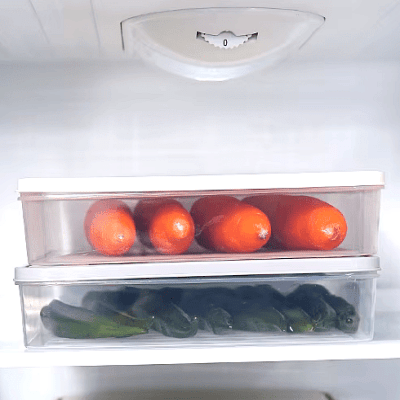 Boîte de rangement - FoodSaverBox™ - Carré blanc - Go rangement