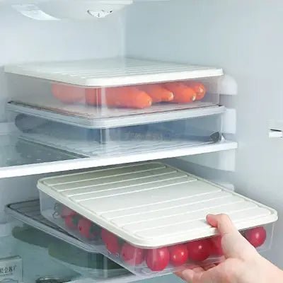 Boîte de rangement - FoodSaverBox™ - Carré blanc - Go rangement