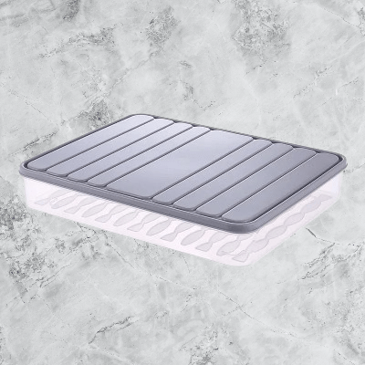 Boîte de rangement - FoodSaverBox™ - Carré gris - Go rangement