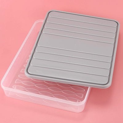 Boîte de rangement - FoodSaverBox™ - Carré gris - Go rangement