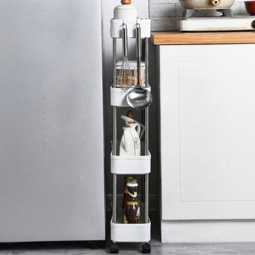 desserte a roulette pour les petits espaces dans la cuisine