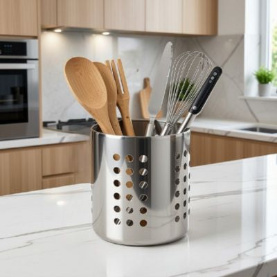 pot ustensiles cuisine acier inoxydable