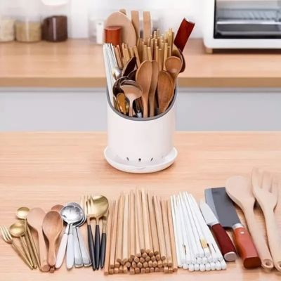 pot ustensiles cuisine grande capacité rangement