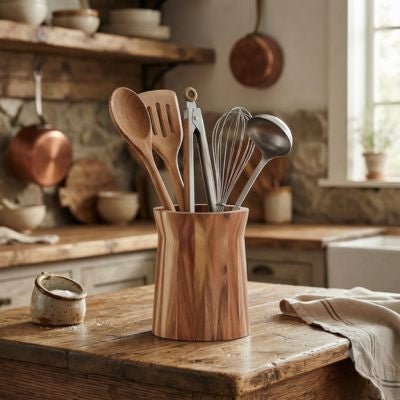 pot ustensiles cuisine taille petit