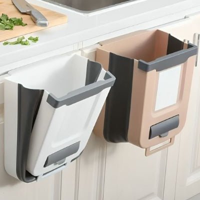 poubelle cuisine sous evier blanche beige pour une gestion déchets