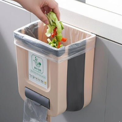 poubelle cuisine sous evier modèle beige