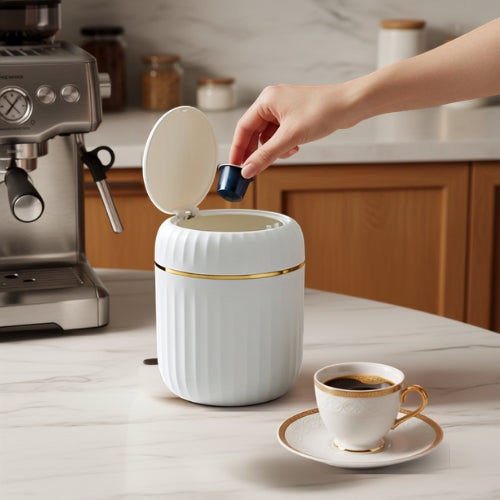 poubelle de table pour capsules de café utilisées