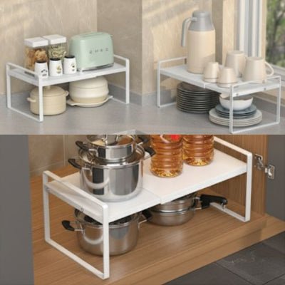rangement etagere cuisine multifonctionnelle sur comptoir ou dans armoire